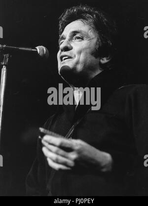 Johnny Cash, Royal Albert Hall di Londra 60s Foto Stock