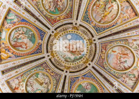 Villa Farnese, Villa Caprarola, Viterbo, Lazio, Italia Foto Stock