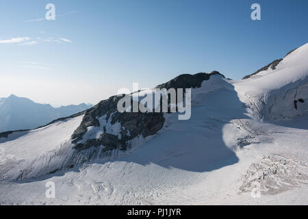 Paesaggio swiss alpes, vista da mittelallalin 3500m ü. M Foto Stock