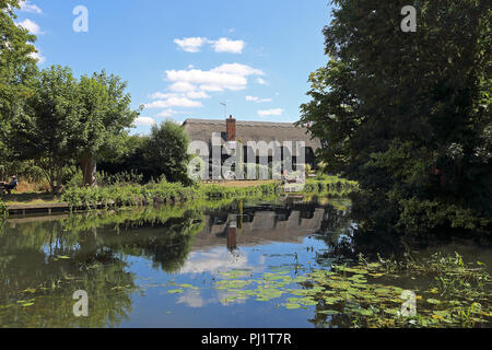 Mulino di Flatford, Flatford Road, East Bergholt, Colchester, Regno Unito Foto Stock