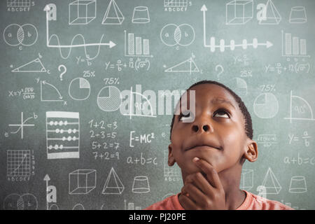 Immagine composita della matematica Foto Stock