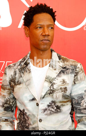 Venezia, Italia. 03Sep, 2018. Tory Kittles assiste il 'Dragged attraverso cemento" photocall durante il settantacinquesimo Venice Film Festival presso il Palazzo del Casinò su Settembre 03, 2018 a Venezia, Italia. Credito: Giovanni Rasimus/Media punzone ***Francia, Svezia, Norvegia, Denark, Finlandia, Stati Uniti d'America, Repubblica Ceca, Sud America solo***/Alamy Live News Foto Stock