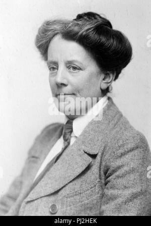 Dame Ethel Mary Smyth, (1858 - 1944) del compositore inglese e da un membro del il suffragio femminile movimento. Foto Stock