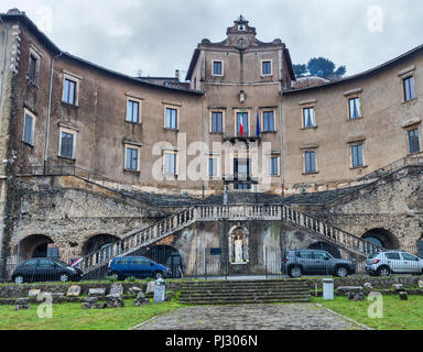 Palazzo Colonna Barberini, Museo Archeologico, Palestrina, Lazio, Italia Foto Stock