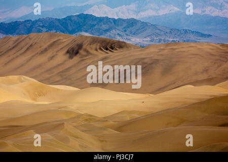 Allein in der Wüste - Huacachina - Wüste - Perù Foto Stock