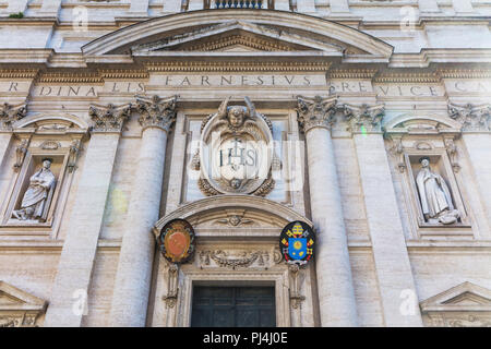 Chiesa del Gesu, Roma, lazio, Italy Foto Stock