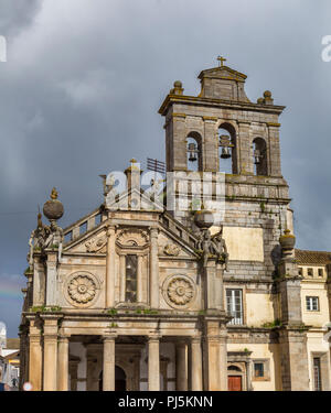 Nossa Senhora da Graca chiesa (1537), Evora, Portogallo Foto Stock