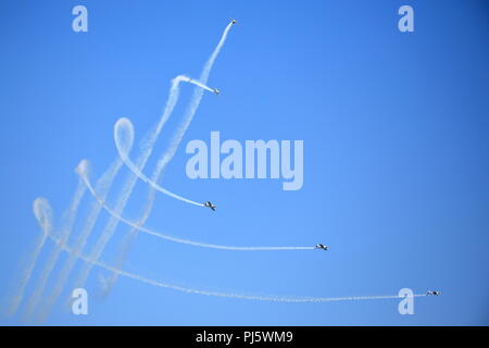 Bournemouth Air Festival 2018, Bournemouth, Regno Unito Foto Stock