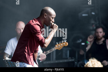 Bestival 2018 - Giorno 3 - spettacoli con: atmosfera dove: Lulworth, Regno Unito quando: 04 Ago 2018 Credit: WENN.com Foto Stock