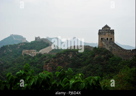 Chengde, Chengde, Cina. 5 Sep, 2018. Chengde, CINA-Scenario di Jinshanling Great Wall in Chengde, nel nord della Cina di nella provincia di Hebei. Credito: SIPA Asia/ZUMA filo/Alamy Live News Foto Stock