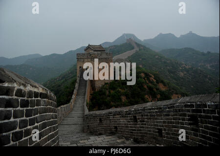 Chengde, Chengde, Cina. 5 Sep, 2018. Chengde, CINA-Scenario di Jinshanling Great Wall in Chengde, nel nord della Cina di nella provincia di Hebei. Credito: SIPA Asia/ZUMA filo/Alamy Live News Foto Stock