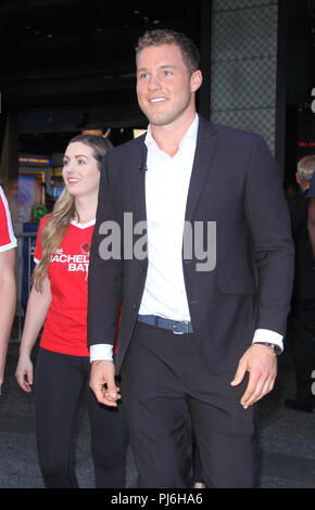 New York, NY, STATI UNITI D'AMERICA. 04 Sep, 2018. Colton Underwood il nuovo corso di laurea a Good Morning America a New York City il 04 settembre 2018. Credito: Rw/media/punzone Alamy Live News Foto Stock