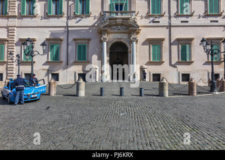 Palazzo del Quirinale, il Palazzo del Quirinale a Roma, lazio, Italy Foto Stock