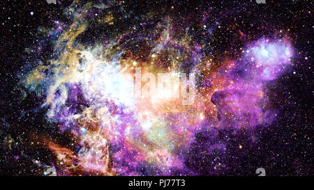 Nebulosa e stelle nello spazio profondo. Gli elementi di questa immagine fornita dalla NASA Foto Stock
