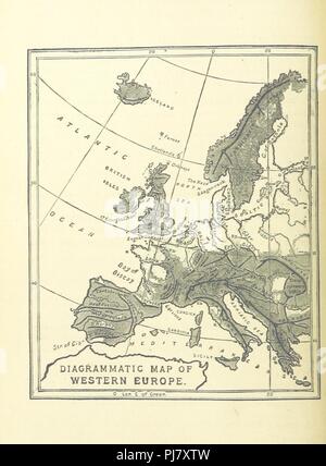 Immagine dalla pagina 56 di "una nuova geografia sul metodo di confronto. Con mappe e schemi' . Foto Stock