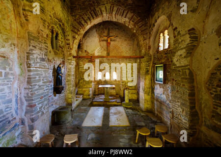 San Antonio è la Chiesa, Shën Antoni, Capo Rodon, Kepi ho Rodonit, Ishëm comune, Durres County, Durazzo County, Albania Foto Stock