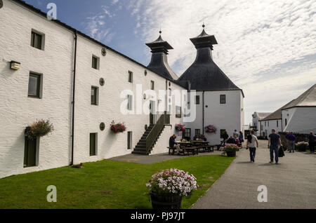 Ardbeg Scotch Whisky Distillery, Islay, Scozia Foto Stock