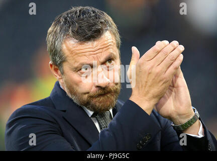 Fulham manager Jokanovic Slavisa Foto Stock