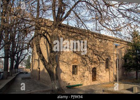 PERUSHTITSA, Bulgaria - 23 dicembre 2013: monumento della chiesa di San Michele Arcangelo, Perushtitsa, Regione di Plovdiv, Bulgaria Foto Stock