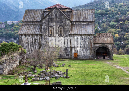 Akhtala chiesa monastero (secolo XIII), Akhtala, Lori provincia, Armenia Foto Stock