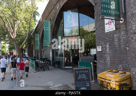 Ristoranti presso il Southbank Centre di Londra Waterloo Foto Stock