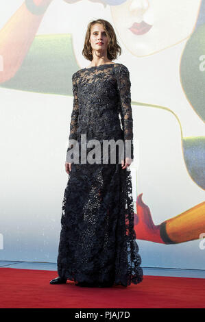 Marine Vacth frequentando lo screening di 'L'Année dernière à Marienbad / Letztes Jahr in Marienbad' al settantacinquesimo Venice International Film Festival presso la sala Giardino su Settembre 05, 2018 a Venezia, Italia | Verwendung weltweit Foto Stock