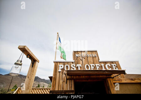 La Micro Nation of Molossia in Nevada, USA. Foto Stock