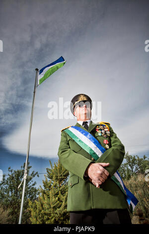 La Micro Nation of Molossia in Nevada, USA. Foto Stock
