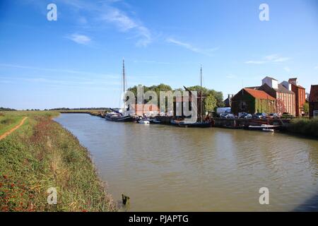 Snape Maltings Suffolk REGNO UNITO Estate 2018 Foto Stock