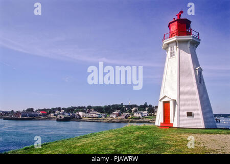 Mulholland punto luce, Campobello Island, New Brunswick, Canada Foto Stock