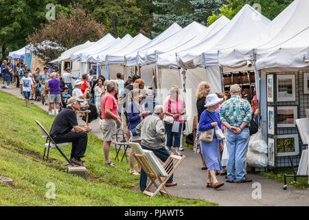 Arti e Mestieri Fiera a Stockbridge, MA Foto Stock