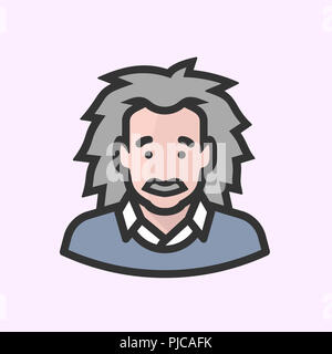 Albert Einstein Foto Stock