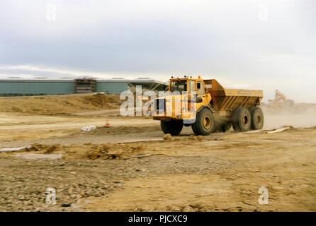 L'aeroporto di Stansted in costruzione Foto Stock