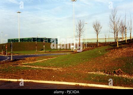 L'aeroporto di Stansted in costruzione Foto Stock