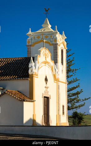 Vila do Bispo chiesa parrocchiale, Algarve, PORTOGALLO Foto Stock