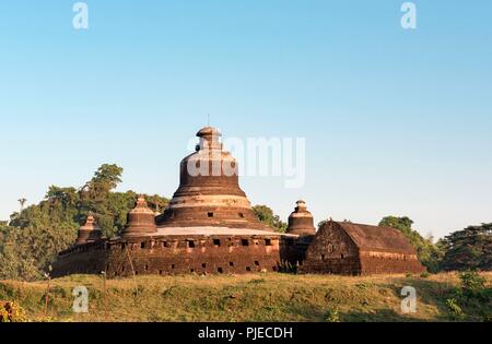 Htukkanthein Paya, Mrauk U, Birmania Foto Stock