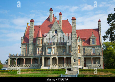 Craigdarroch Castello Craigdarroch Castle Sito Storico Nazionale del Canada, Victoria, British Columbia, Canada Foto Stock