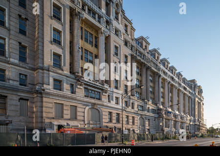 Cook County Hospital durante i lavori di ristrutturazione Foto Stock