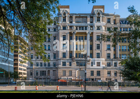 Cook County Hospital durante i lavori di ristrutturazione Foto Stock