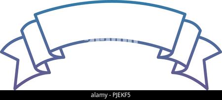 Linea degradate nastro bella arte della decorazione design Illustrazione Vettoriale