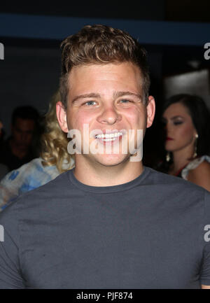 Beverly Hills, Ca. 6 Sep, 2018. Jonathan Lipnicki, a Premiere di Cinespots' 'colpo di avvertimento" presso il Teatro di WGA di Beverly Hills, la California il 6 settembre 2018. Credito: Faye Sadou/media/punzone Alamy Live News Foto Stock