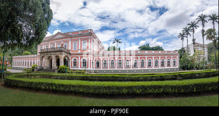 Il museo imperiale ex Palazzo Invernale della monarchia brasiliano - Petropolis, Rio de Janeiro, Brasile Foto Stock