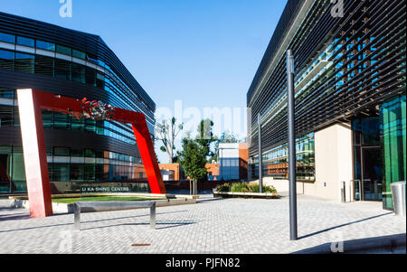 Architettura moderna presso l'Oxford University Old Road Campus di Oxford Foto Stock