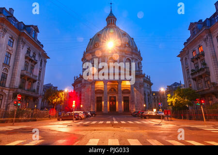 Chiesa di Marmo di Copenhagen, Danimarca. Foto Stock