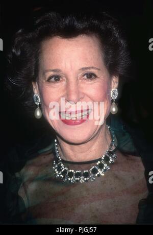 Kitty Carlisle Hart nel 1990 Credit: Adam Scull/Il Photolink/MediaPunch Foto Stock