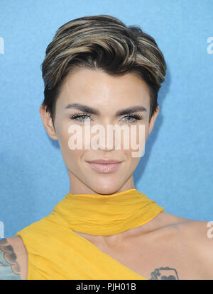 Premiere del film Il Meg con: Rudy Rose dove: Los Angeles, California, Stati Uniti quando: 07 Ago 2018 Credit: Apega/WENN.com Foto Stock