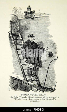 Vintage john tenniel artwork Foto Stock