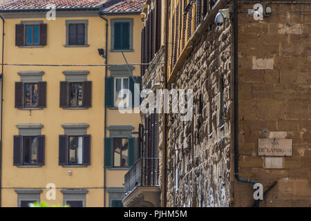 Via dello Studio - attrazioni di Firenze. Foto Stock