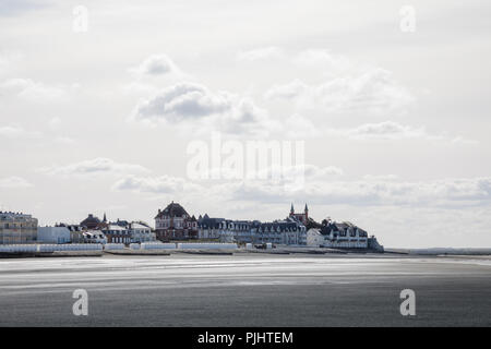 Villaggio francese di Le Crotoy Foto Stock