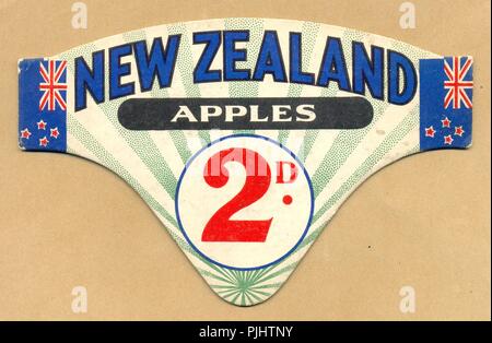 Pre prezzo decimale biglietti per display shop Foto Stock